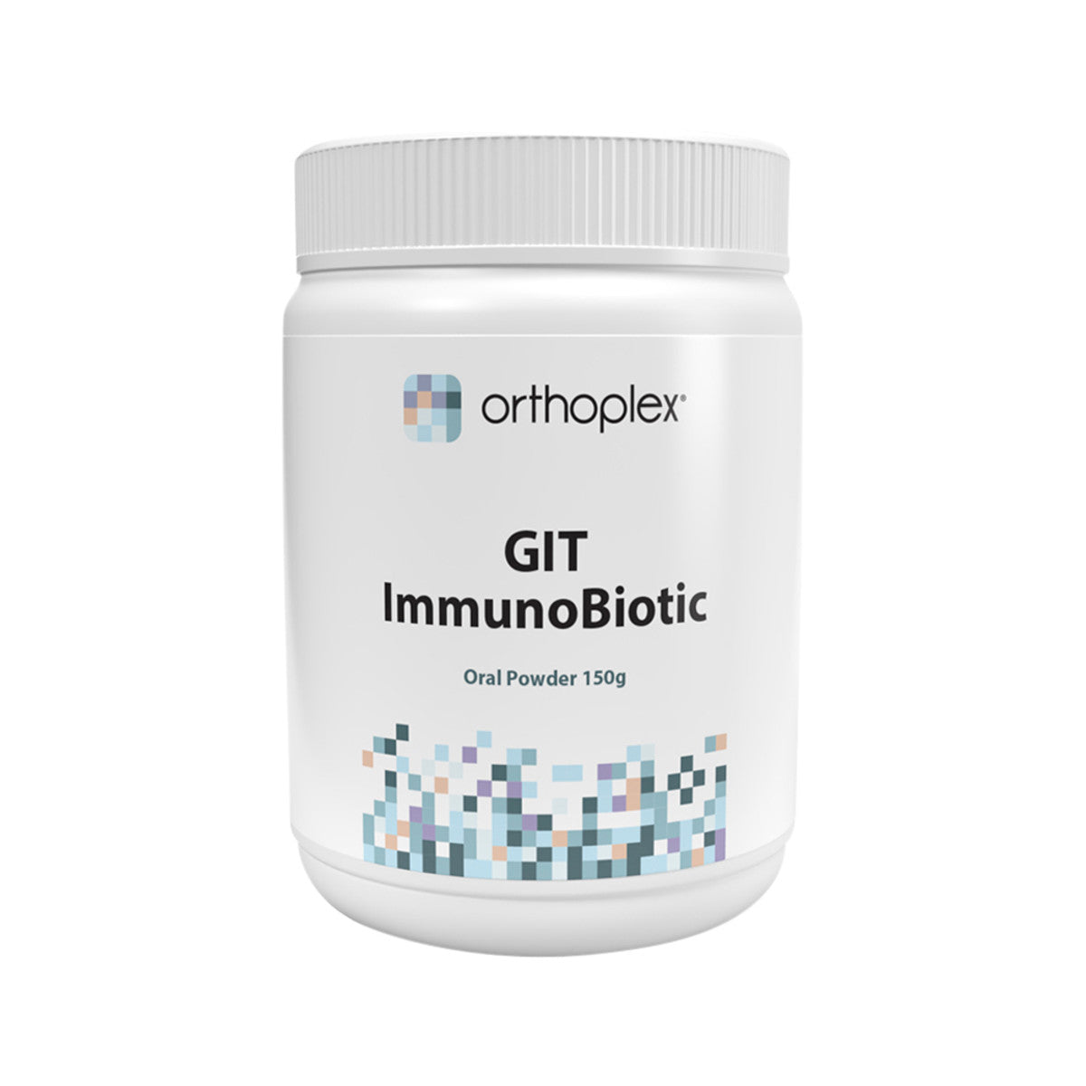 image of Orthoplex White GIT ImmunoBiotic 150g on white background 