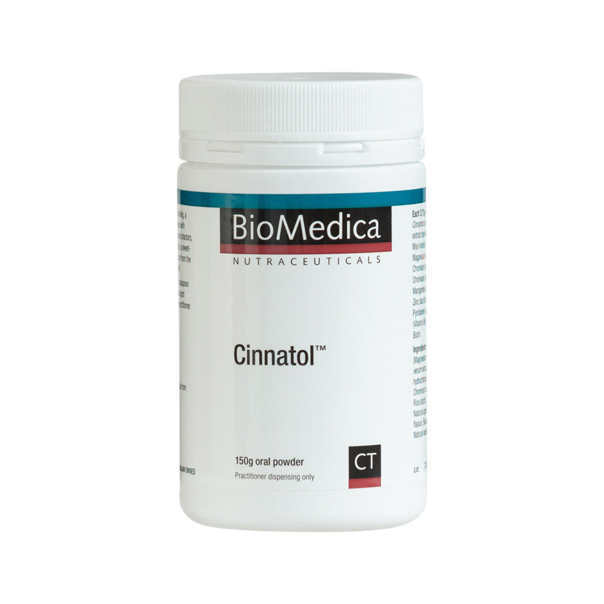 image of Biomedica Cinnatol 150g on white background 