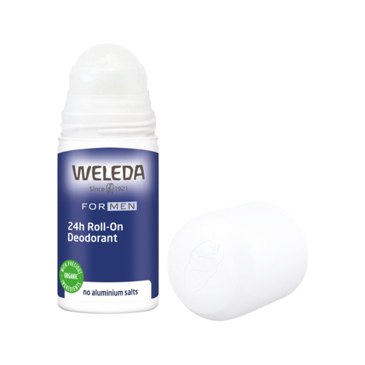 image of Weleda For Men 24hr Deo Roll-On 50ml on white background