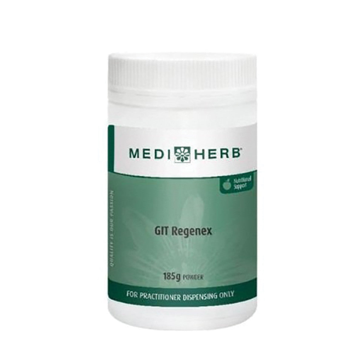 image of MediHerb GIT Regenex 185g on white background