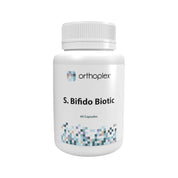image of Orthoplex White S. Bifido Biotic 60 capsules with white background 