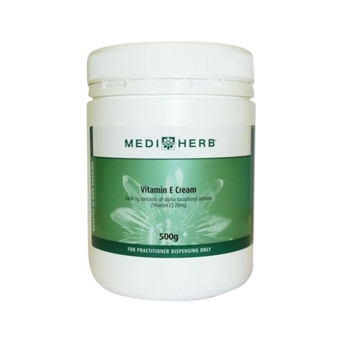 MediHerb Vitamin E Cream 500g
