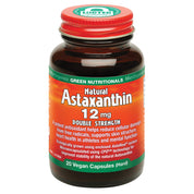 image of MicrOrganics Green Nutrit Natural Astaxanthin 12mg 20vc on white background 