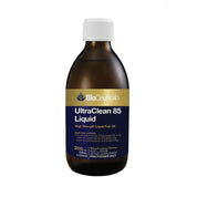 image of BioCeuticals UltraClean 85 Liquid 200ml on white background 