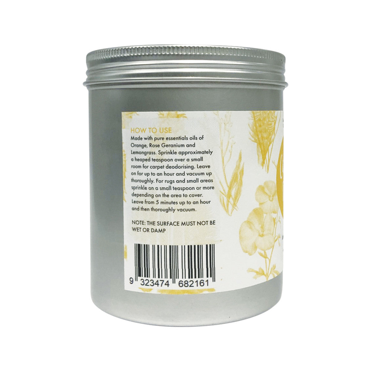 image of Minimal Essentials Carpet Detox Lemongrass Fresh 400g on white background