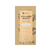 image of Nutra Organics Collagen Beauty (For Coffee) with Bioactive Collagen Peptides + Vitamin C Caramel Sachets 12g x 10 Pack on white background