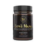 image of Raw Medicine Organic Mushroom Extract Lion's Mane 50g on white background