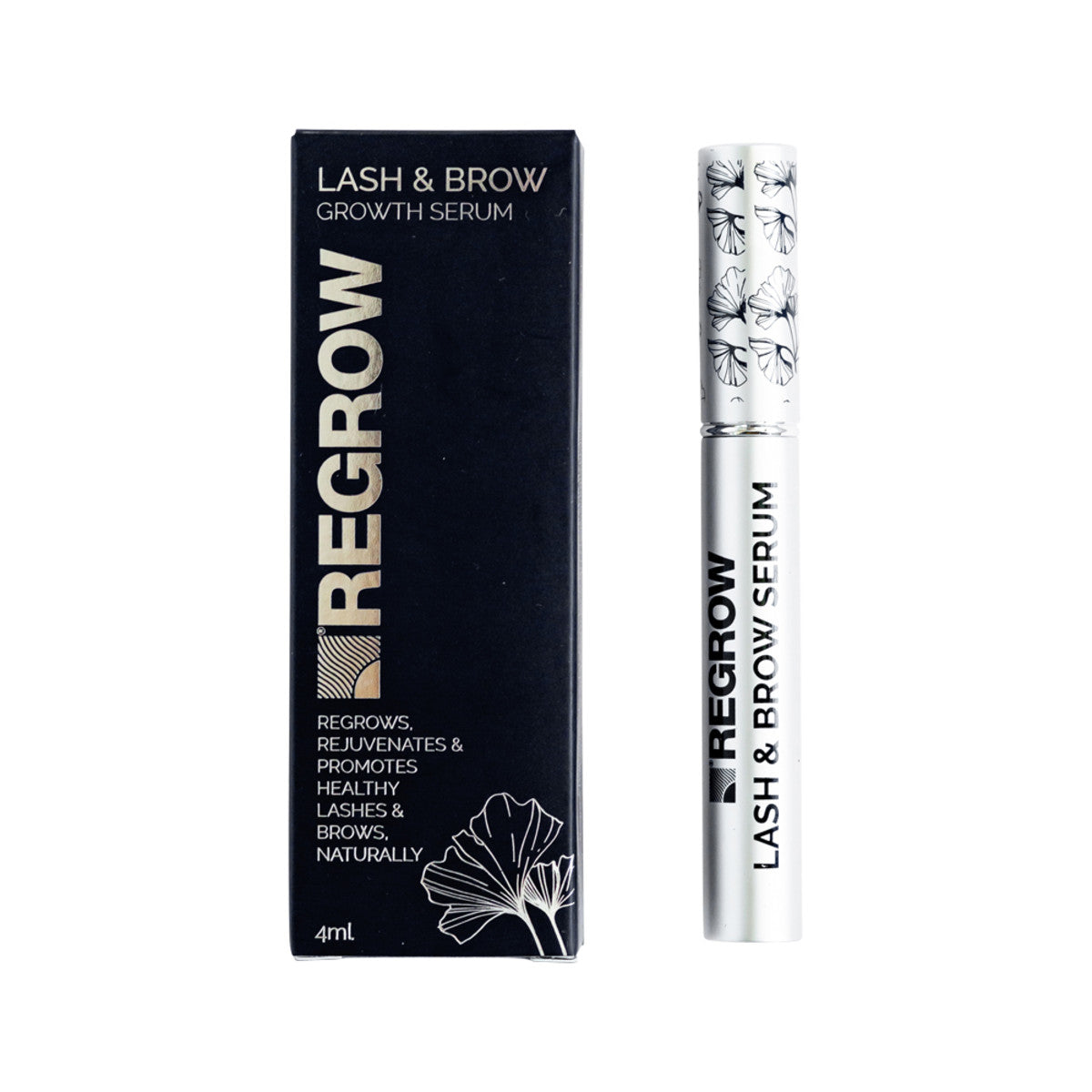 image of Regrow Hair Clinics Lash & Brow Growth Serum 4ml on white background 