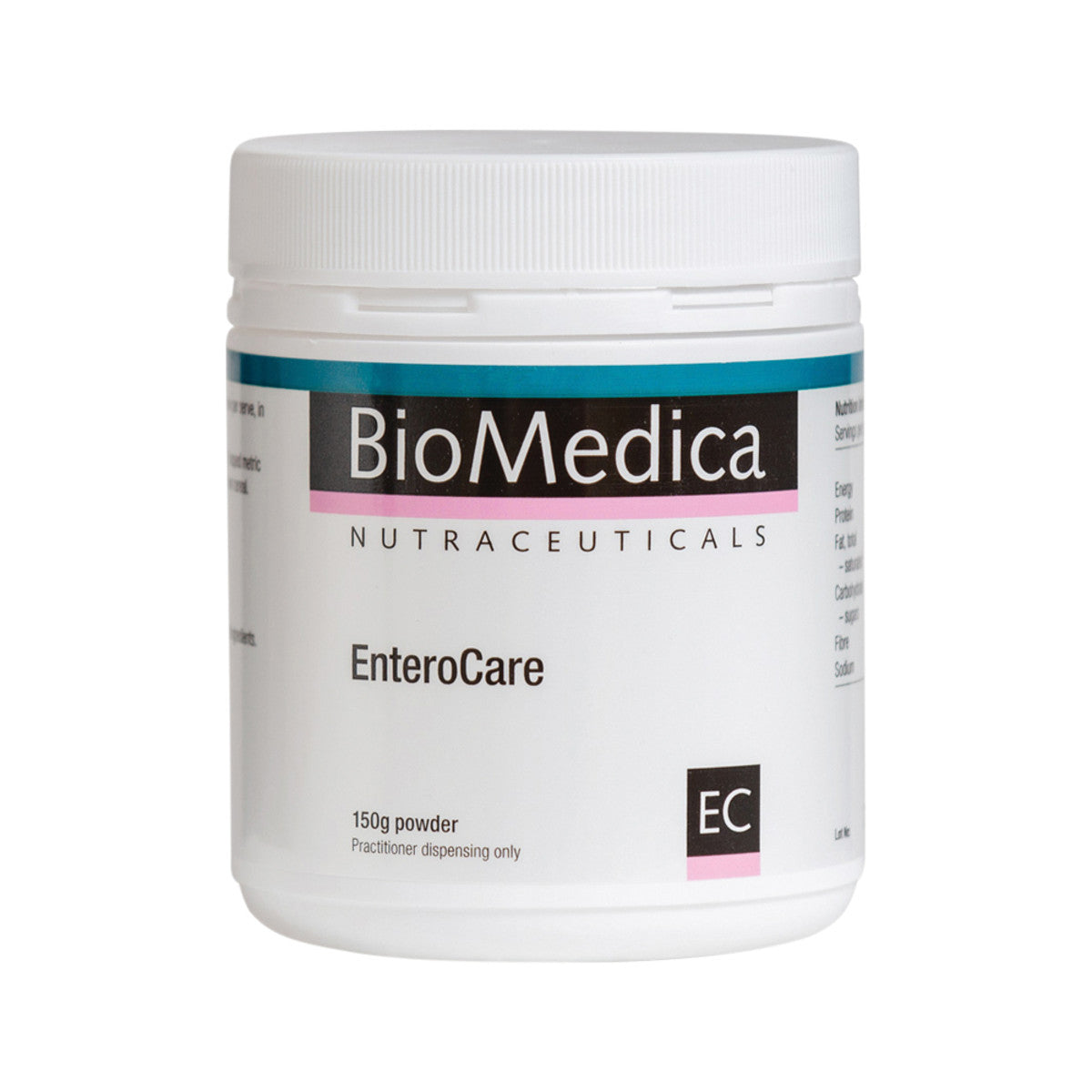 image of Biomedica Enterocare 150g on white background 