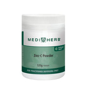 image of MediHerb Zinc-C Powder 125g on white background