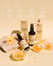 image of Nutra Organics Skin Care Soothing Facial Spray After Sun Mist (Citrus Flower) on white background 