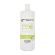 image of EnviroClean Plant Based Dish Wash Liquid (botanical peppermint) Liquid 1l on white background