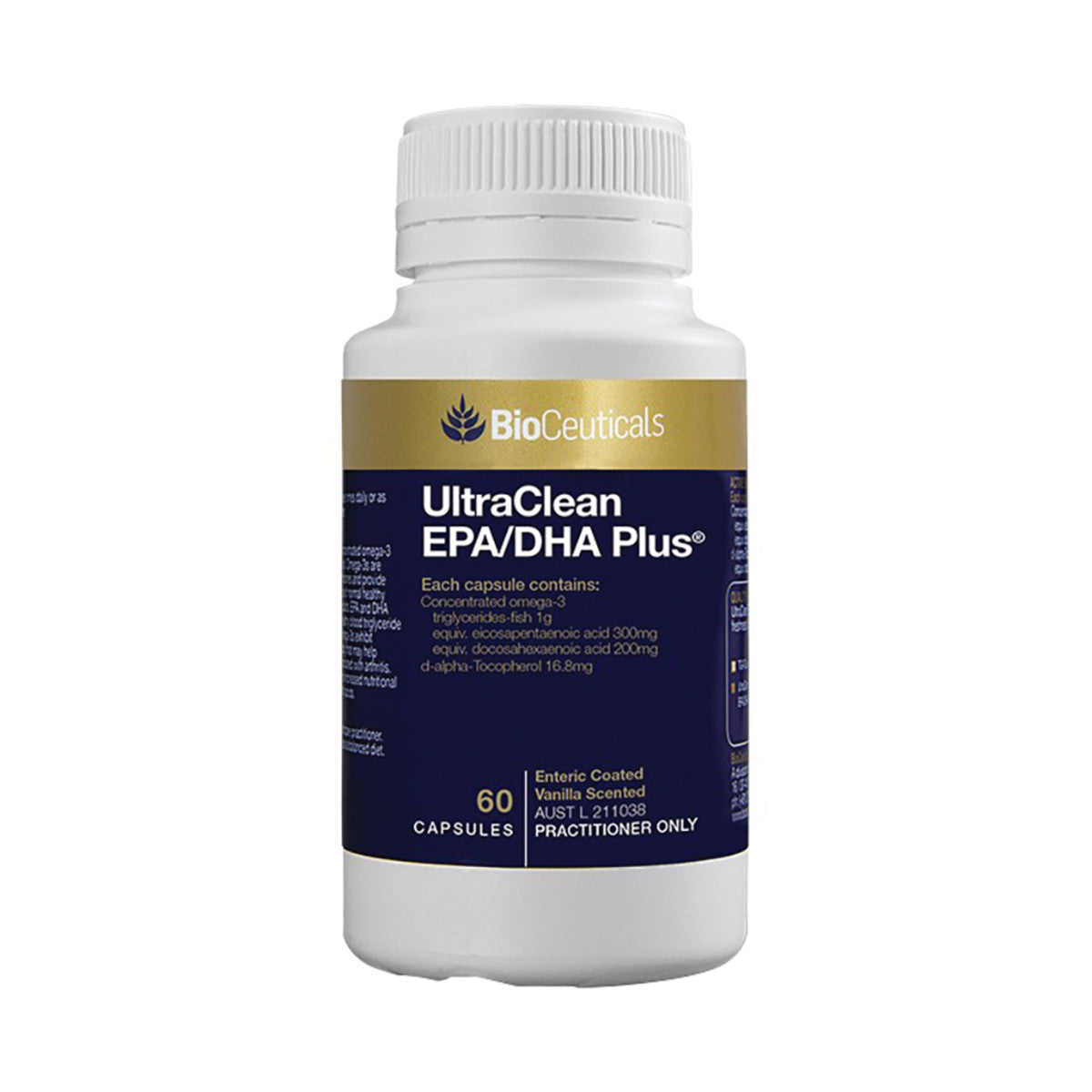 DHA Plus 60c on white background 
