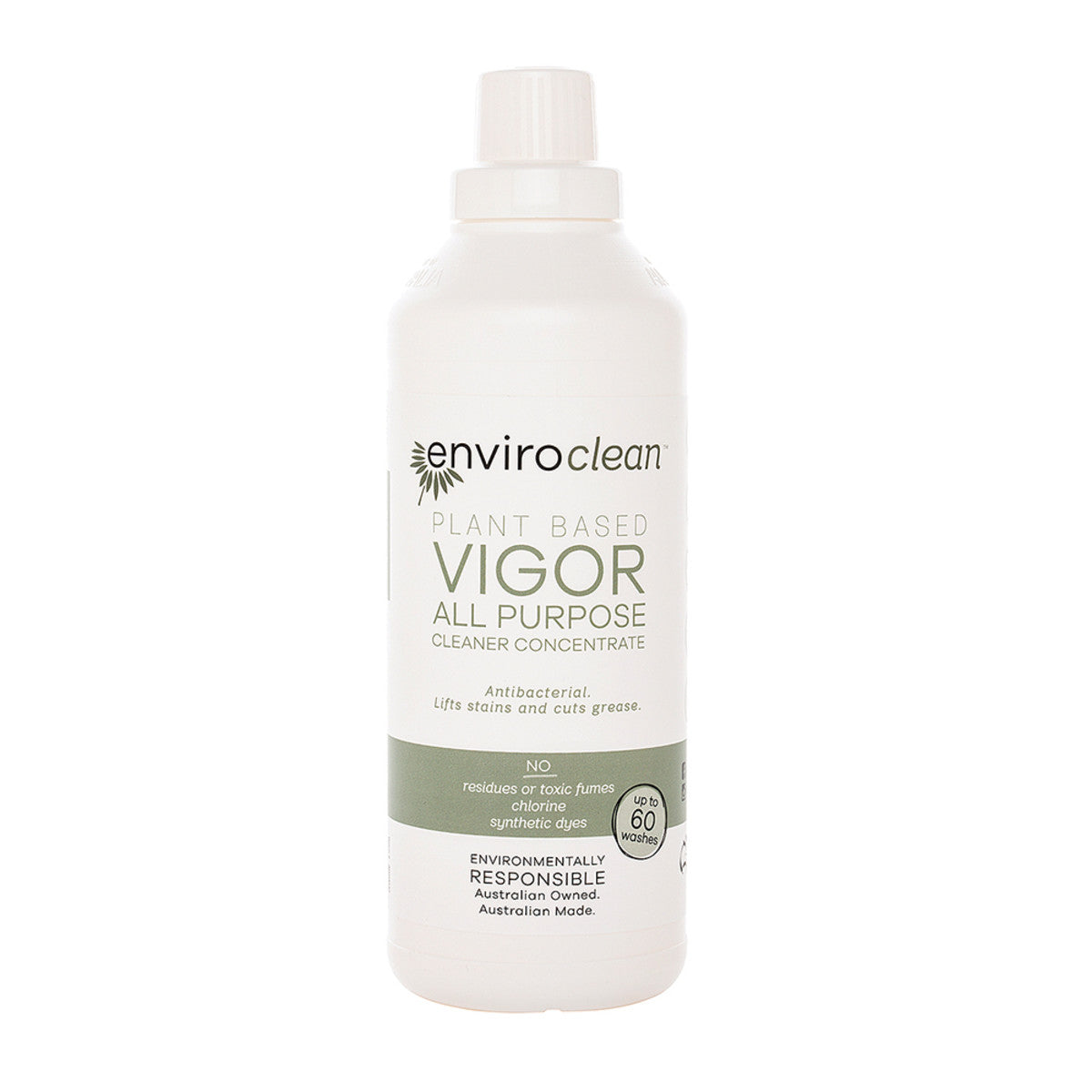 image of EnviroClean Plant Based Vigor All Purpose Cleaner Concentrate 1L on white background