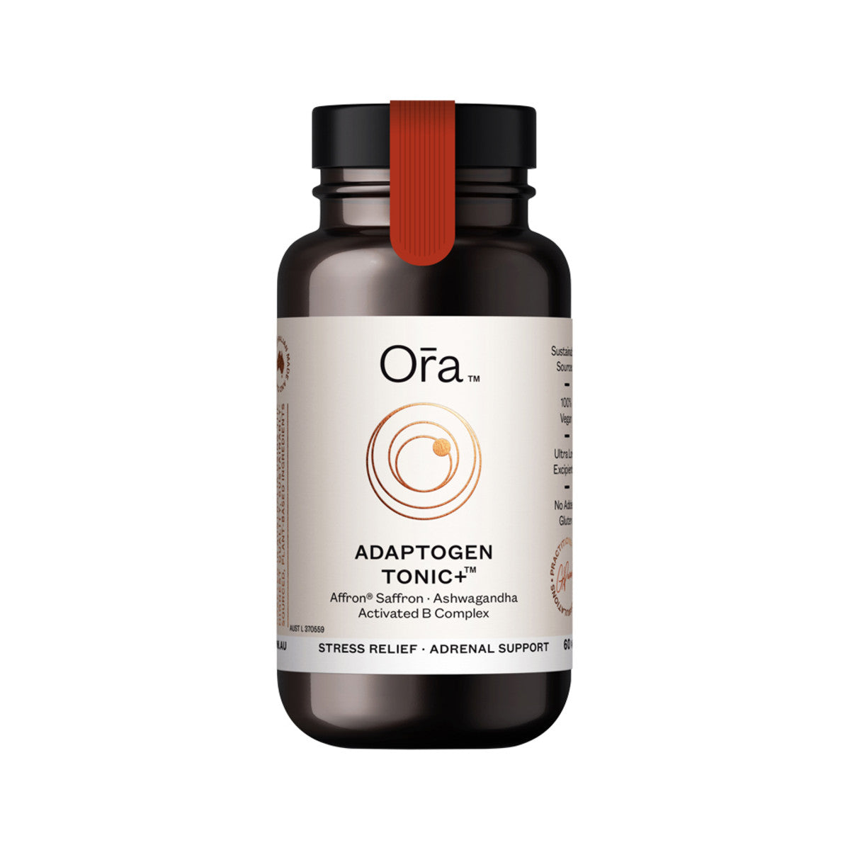 image of Ora Adaptogen Tonic+ 60vc on white background 
