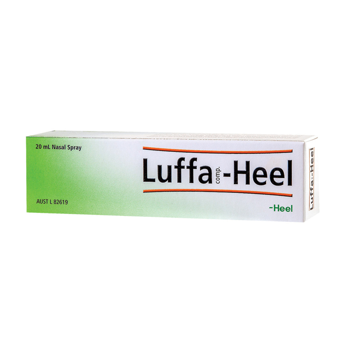 image of Heel Luffa Compositum Nasal Spray 20ml on white background 