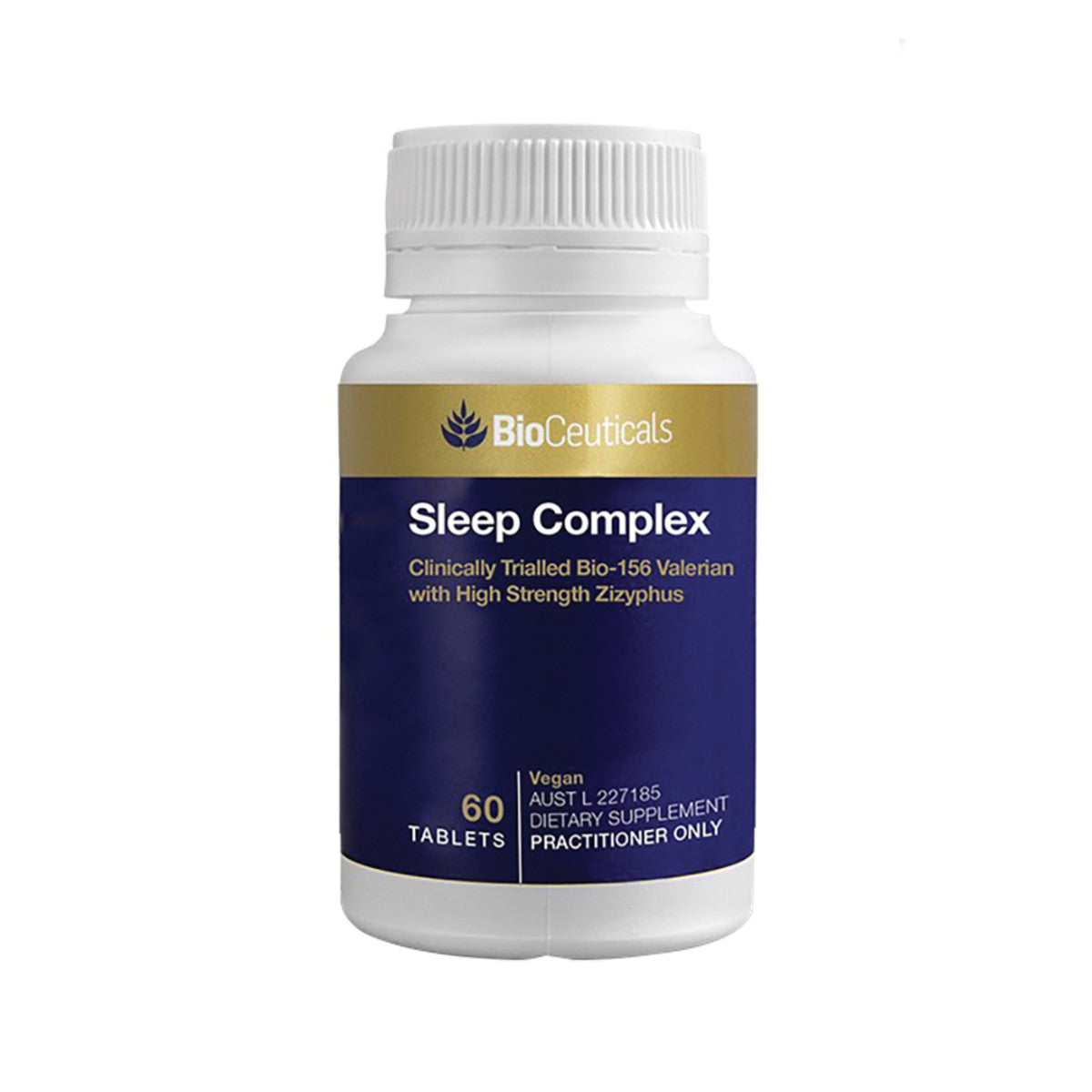image of BioCeuticals Sleep Complex 60t on white background 