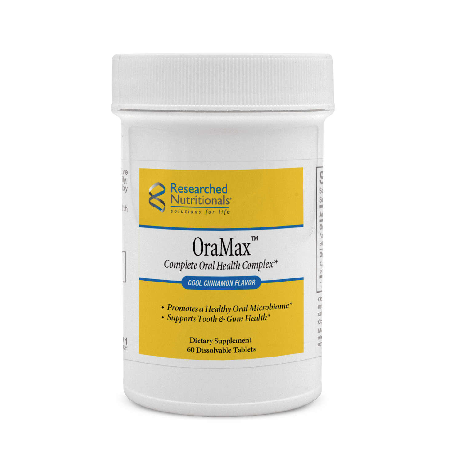 image of Researched Nutritionals OraMax 60t on white background