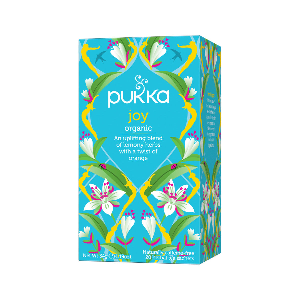 image of Pukka Joy x 20 Tea Bags on white background 