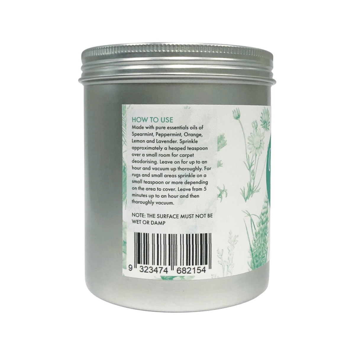 image of Minimal Essentials Carpet Detox Mint Magic 400g on white background