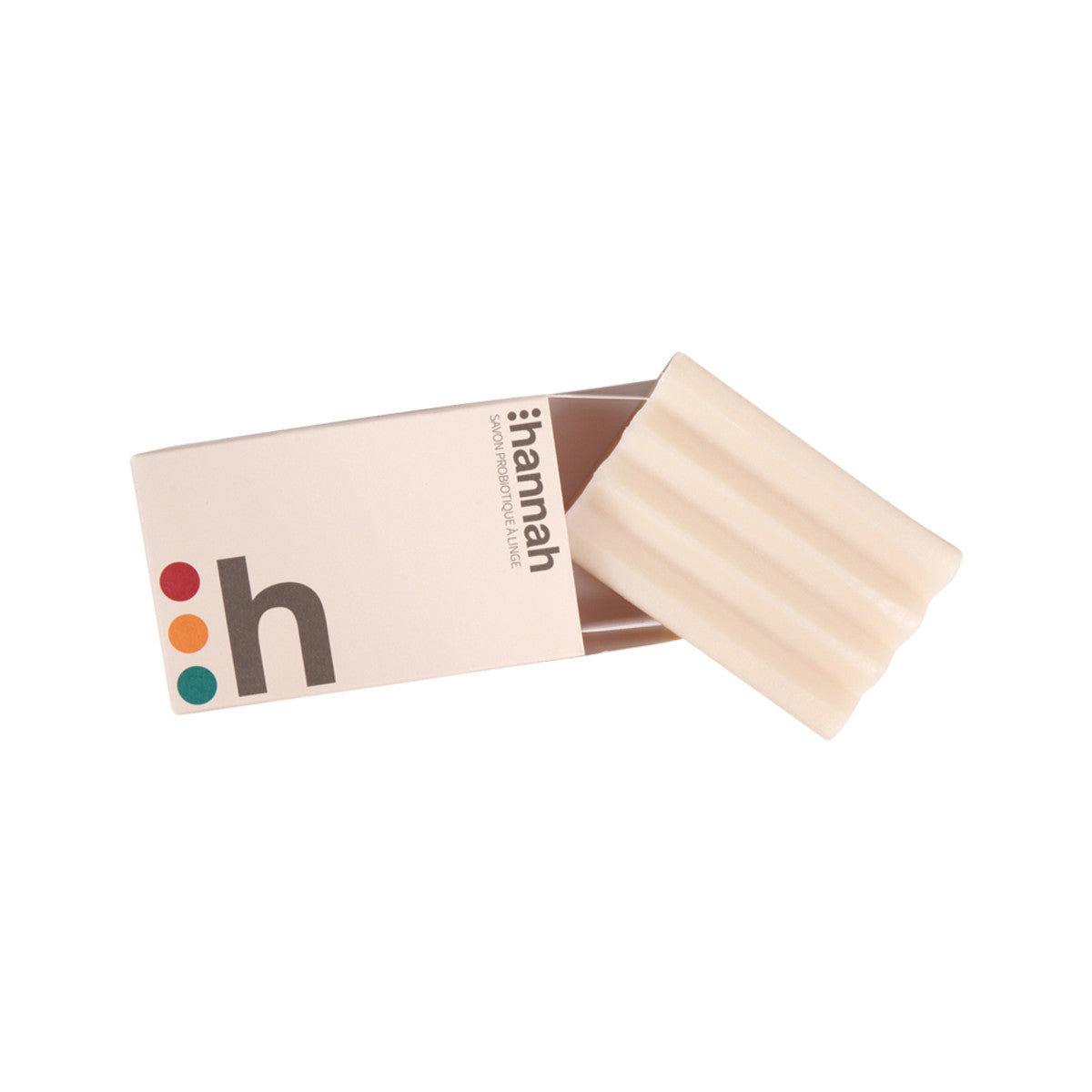 image of. Hannahpad Laundry Soap Probiotic 200g on white background 