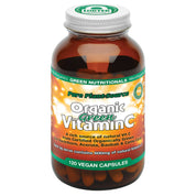 image of MicrOrganics Green Nutritionals Pure Plant-Source Organic Green Vitamin C 120vc on white background