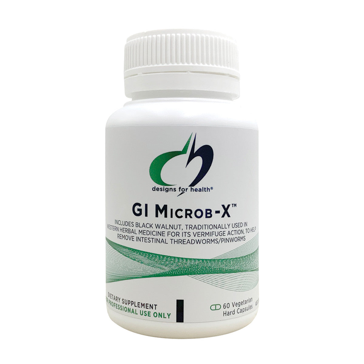 image of Designs For Health GI Microb X 60vc on white background 