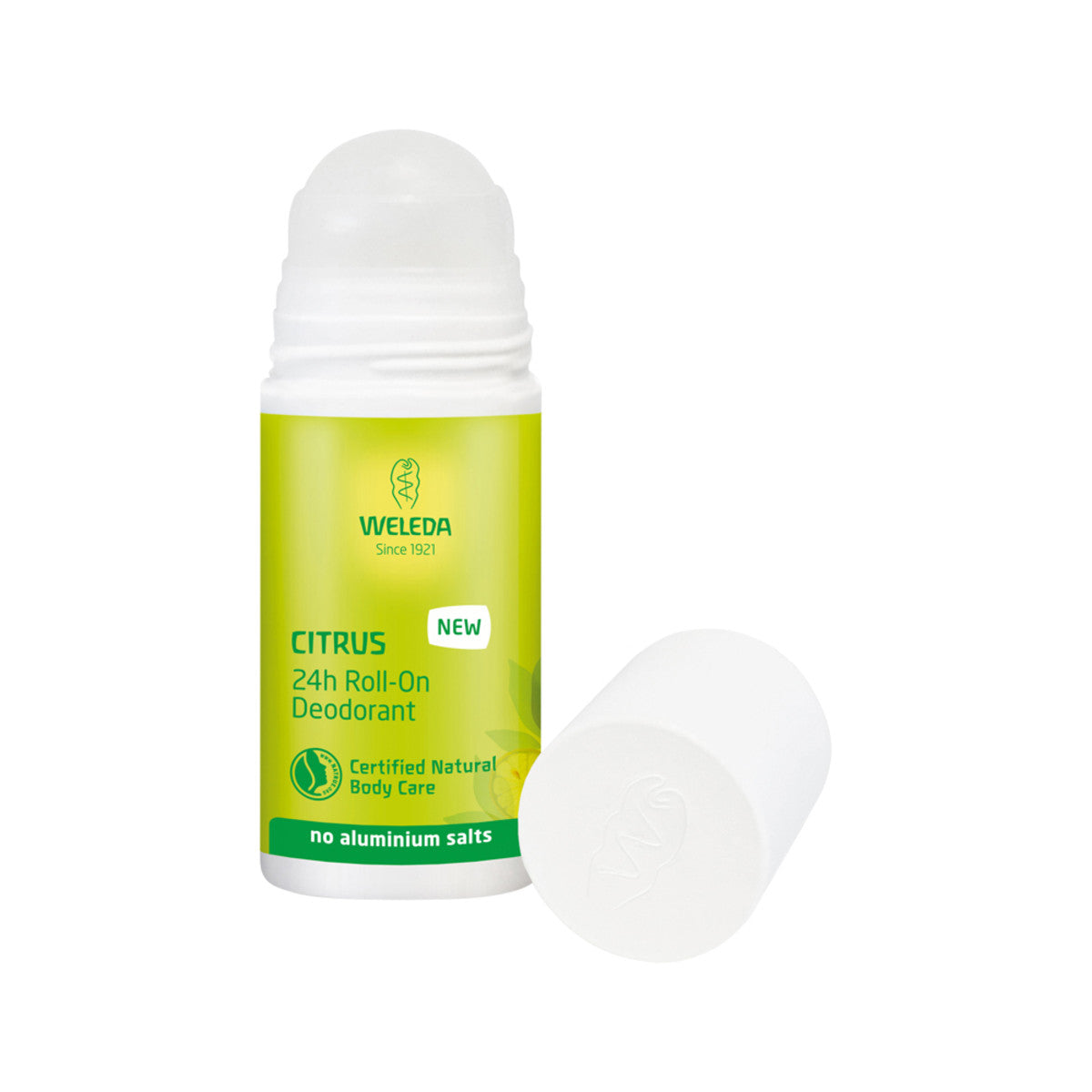 image of Weleda 24hr Deo Roll-On Citrus 50ml on white background 
