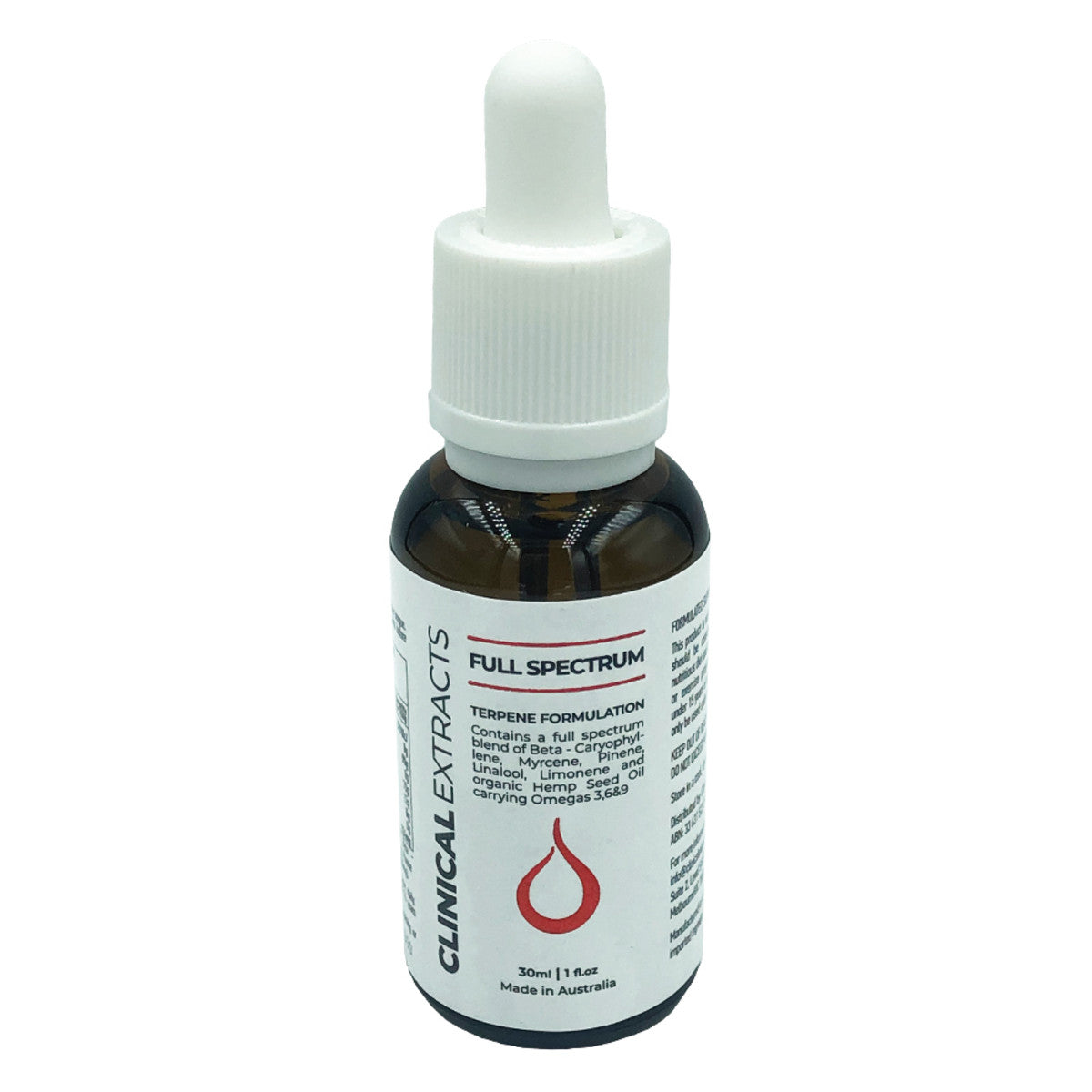 image of Clinical Extracts Full Spectrum 30ml with white background  