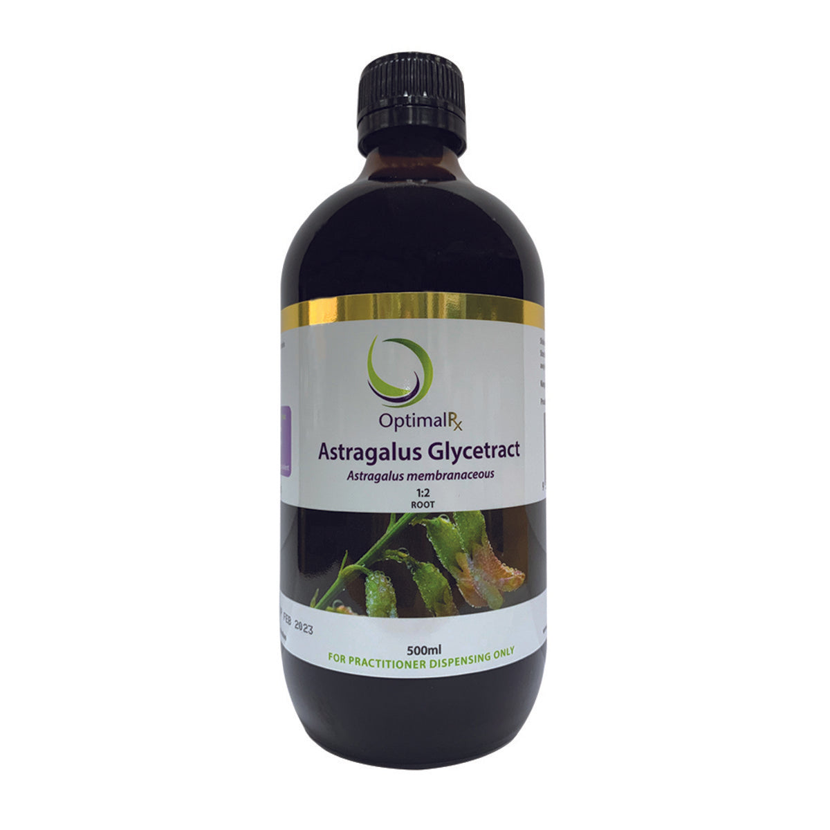OptimalRx Astragalus Glycetract 1:2 500ml