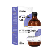 image of Melrose Organic Flaxseed Oil 500ml on white background 