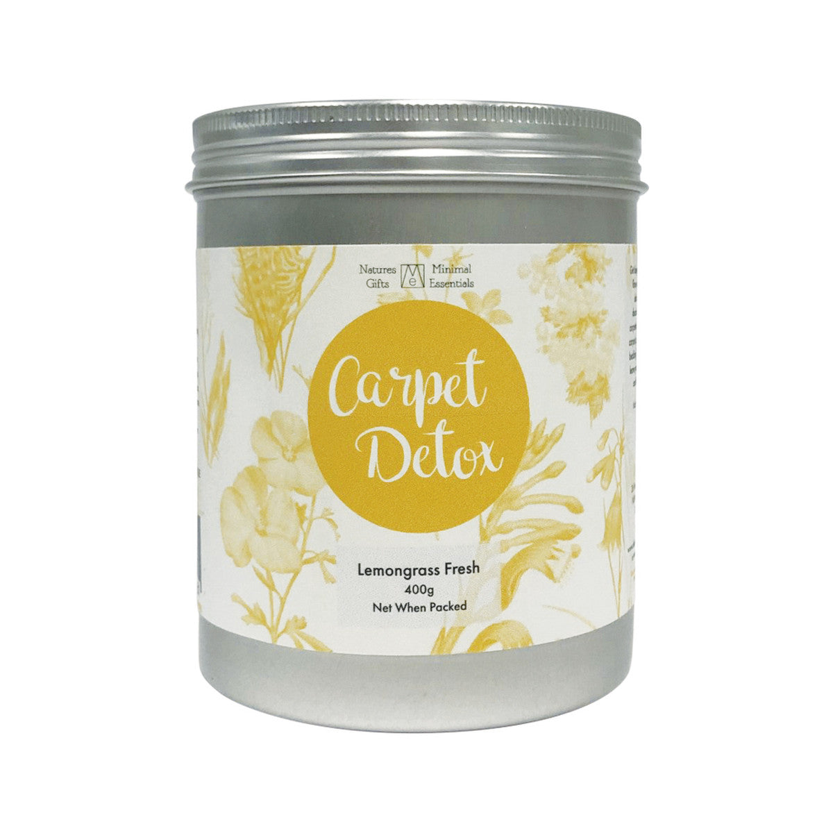 image of Minimal Essentials Carpet Detox Lemongrass Fresh 400g on white background