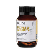 image of IMUNI Specialised Probiotics+ 30c on white background 