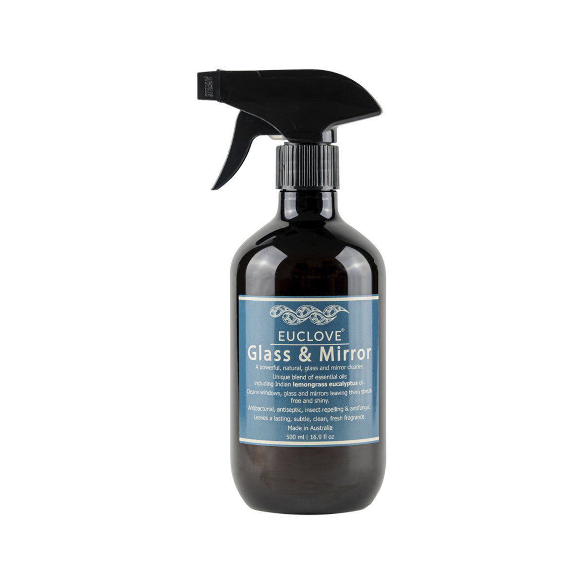 image of Euclove Glass & Mirror Spray 500ml on white background