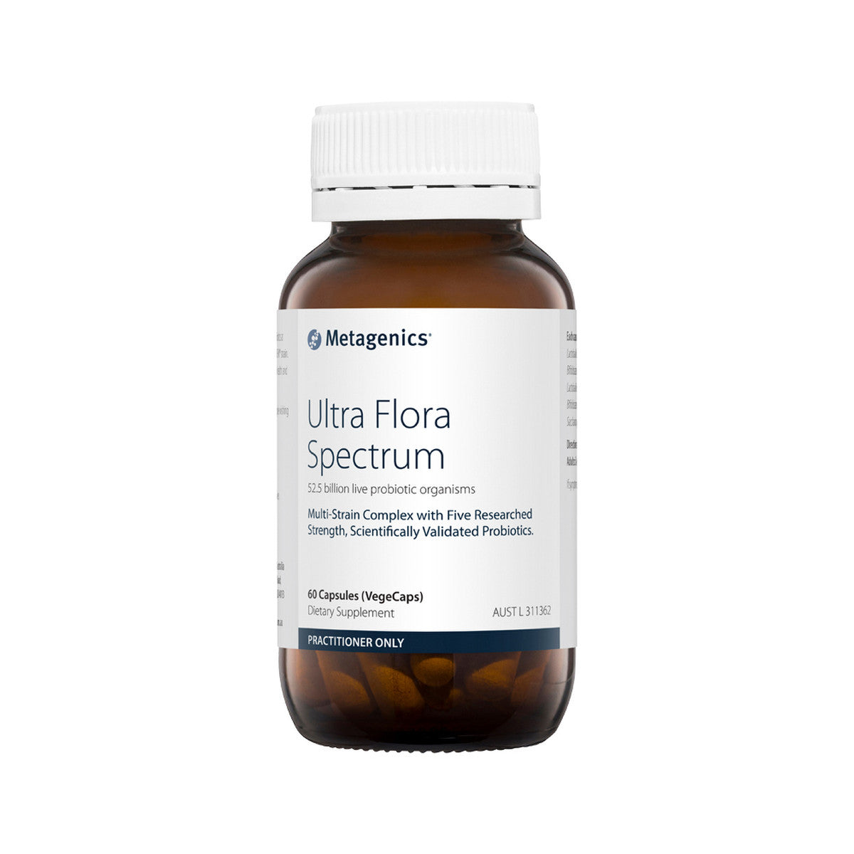image of Metagenics Ultra Flora Spectrum 60c on white background
