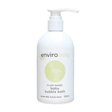 image of EnviroBaby Plant Based Baby Bubble Bath 500ml on white background 