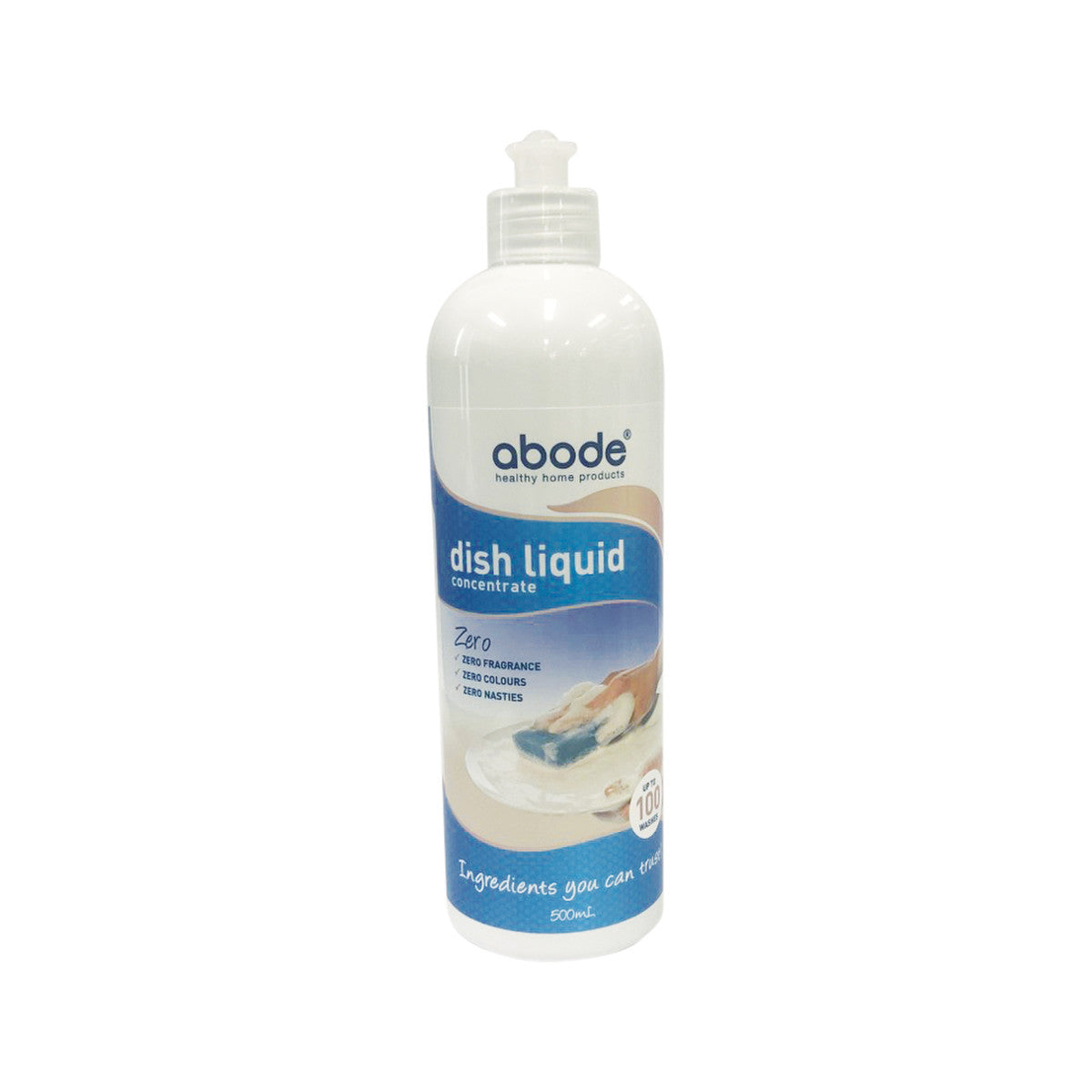 image of Abode Dish Liquid Concentrate Zero 500ml on white background