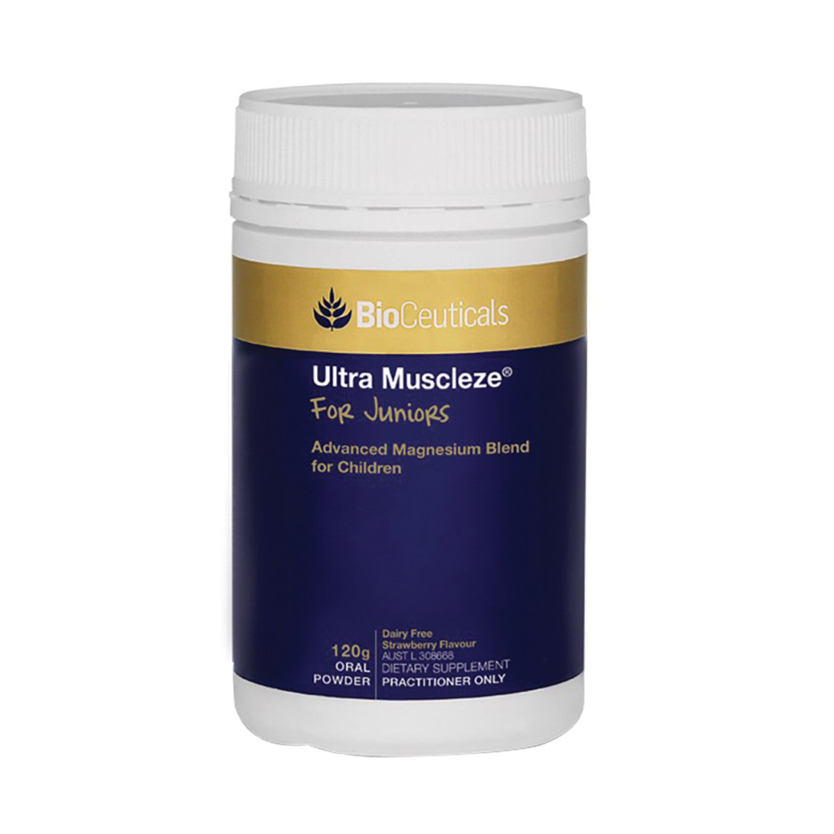 image of BioCeuticals Ultra Muscleze For Juniors 120g on white background 
