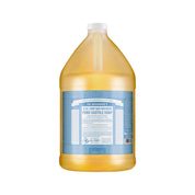 image of Dr. Bronner's Pure-Castile Soap Liquid (Hemp 18-in-1) Baby Unscented 3.78L on white background 
