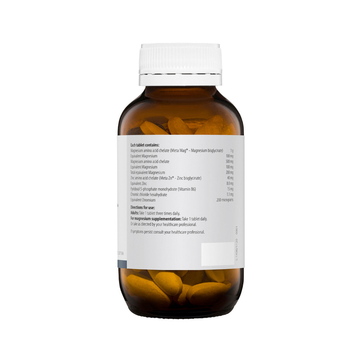 image of Metagenics Fibroplex MagActive Tablet 90t on white background