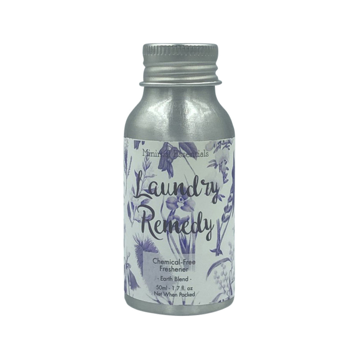 image of Minimal Essentials Laundry Remedy (Chemical-Free Freshener) Earth Blend 50ml on white background
