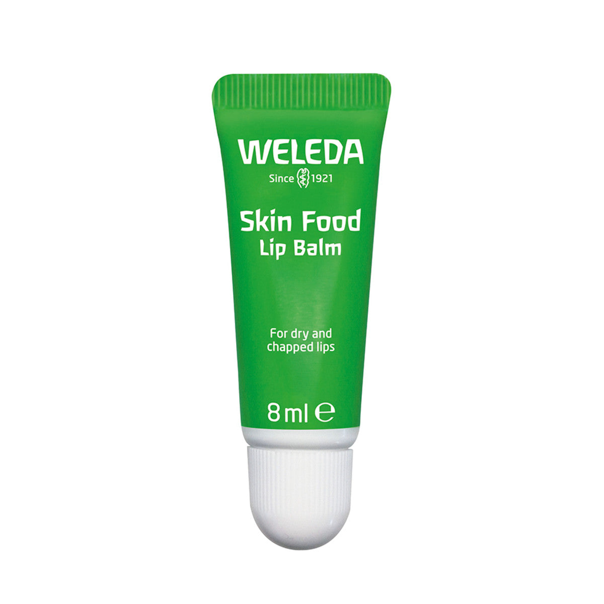 image of Weleda Lip Balm Skin Food 8ml on white background