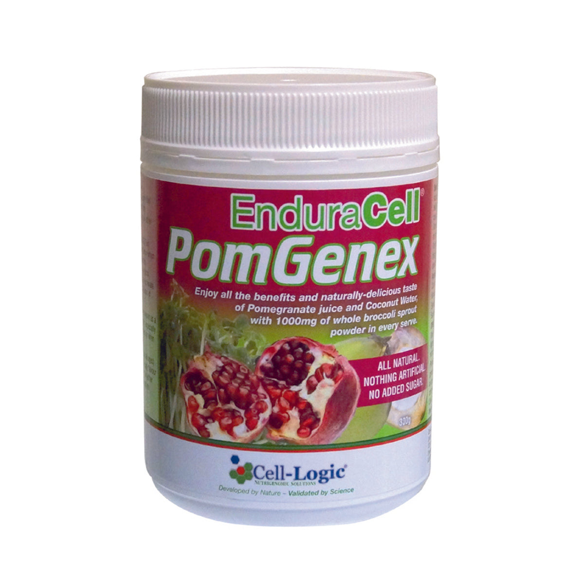 image of Cell Logic EnduraCell PomGenex 300g on white background 