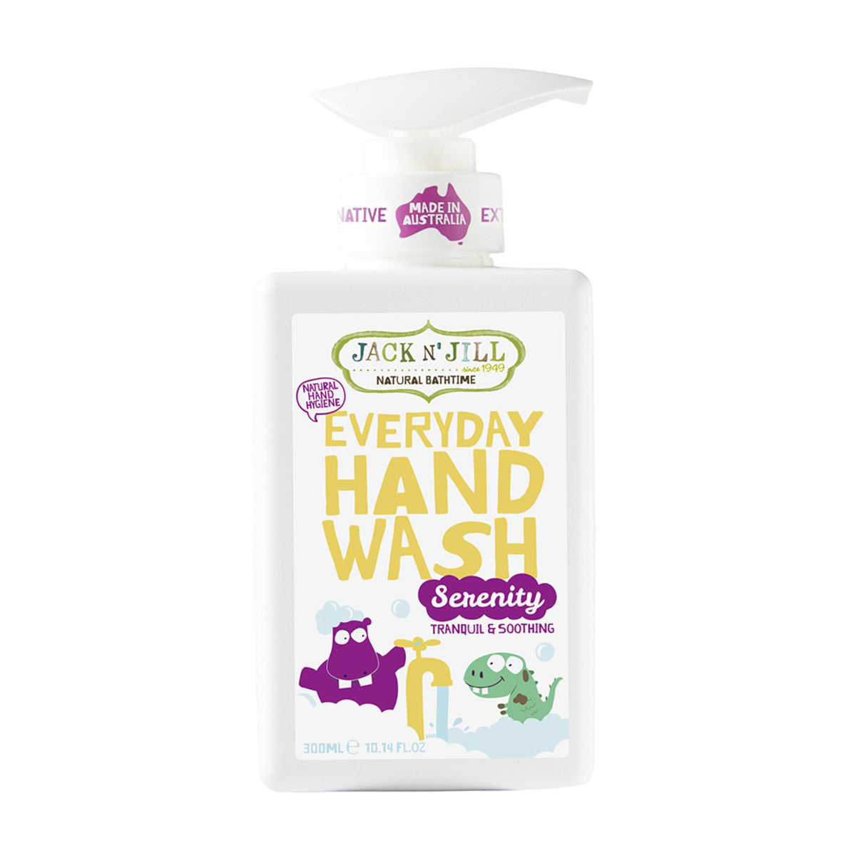 image of Jack N' Jill Everyday Hand Wash Serenity 300ml on white background 