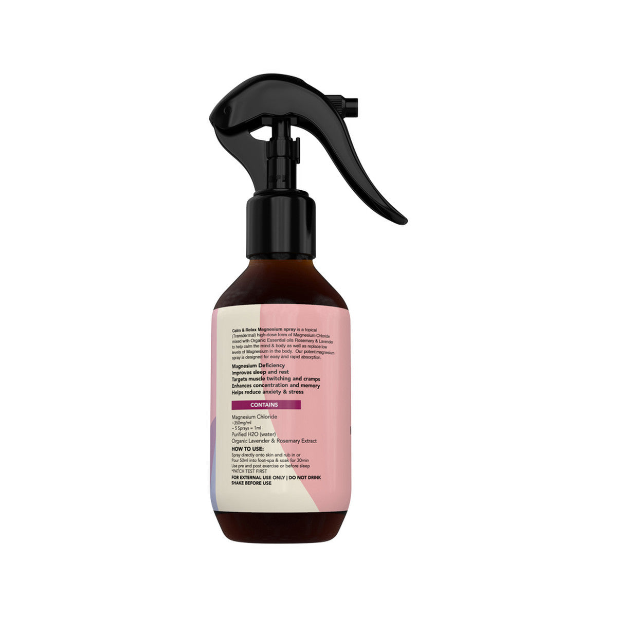 image of Raw Medicine Magnesium Oil + Aromatherapy Calm & Relax Spray 200ml on white background