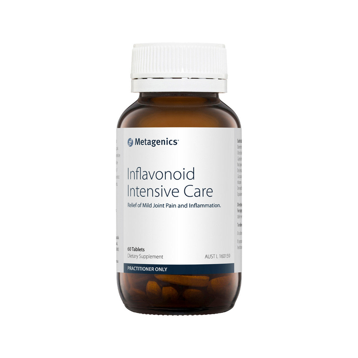 image of Metagenics Inflavonoid Intensive Care 60t on white background