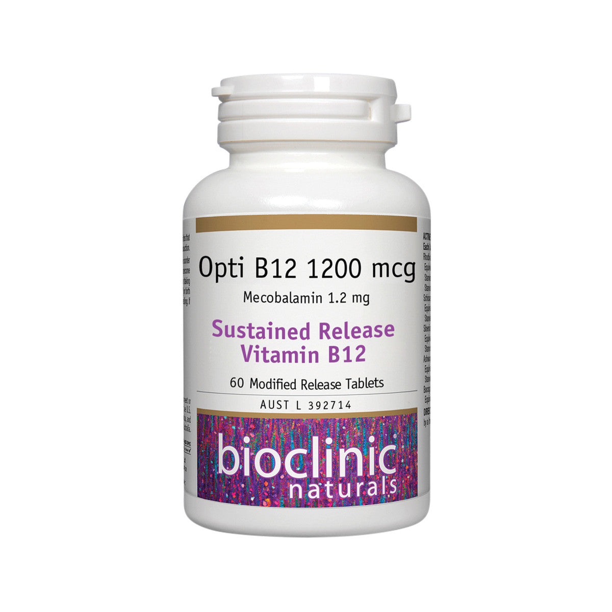 Bioclinic Naturals Opti B12 1200mcg (Sustained Release)