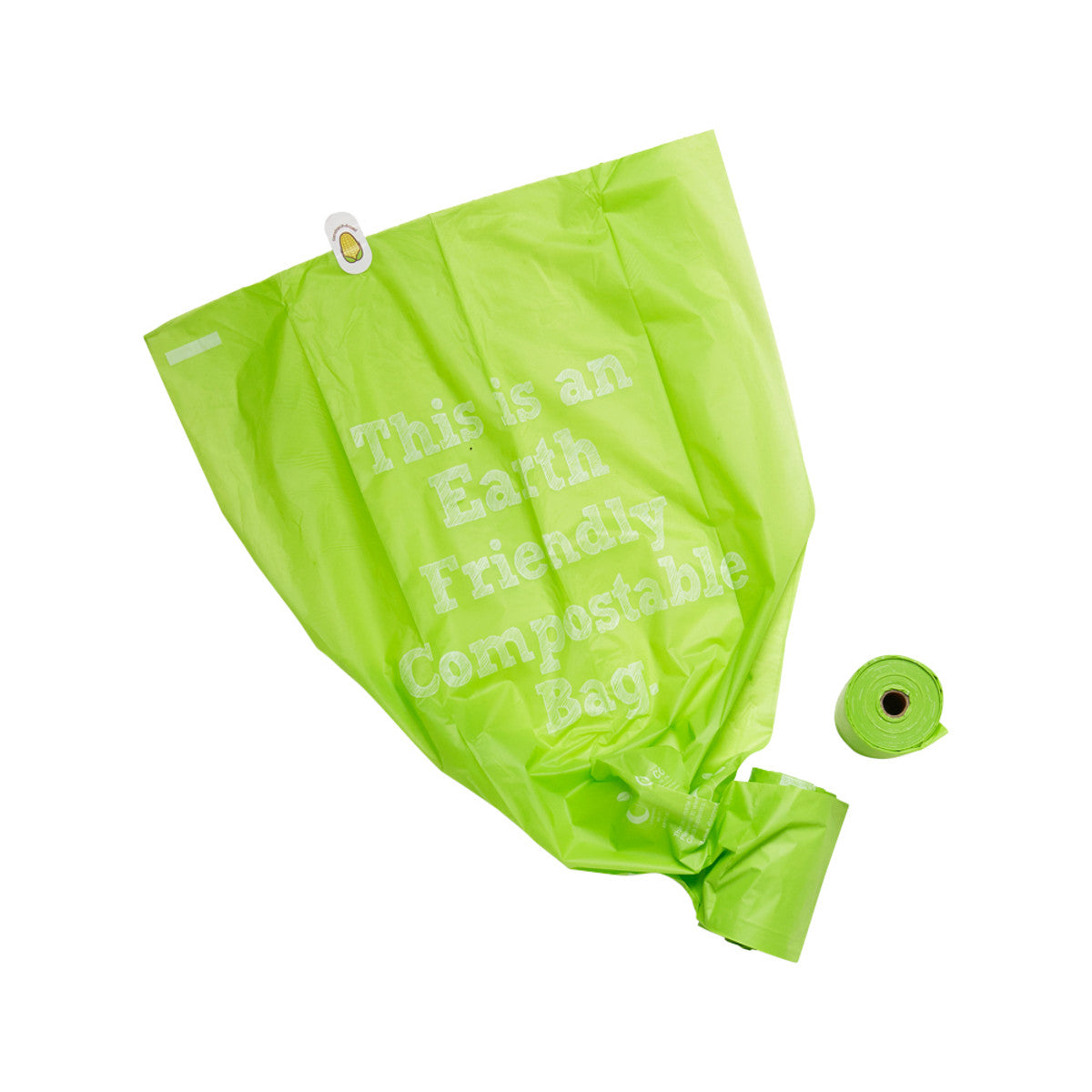 image of Onya Certified Compostable Dog Waste Bags Refill Bags 15 x 2 Pack (30 total) on white background 