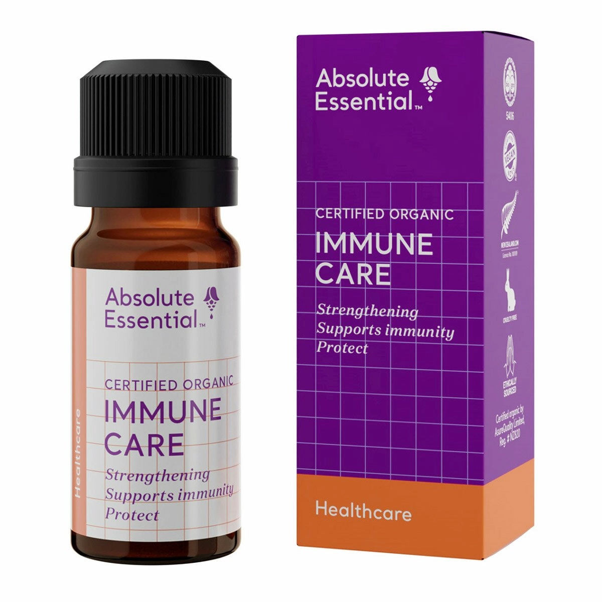 image of Absolute Essential Immune Care 10ml on white background 