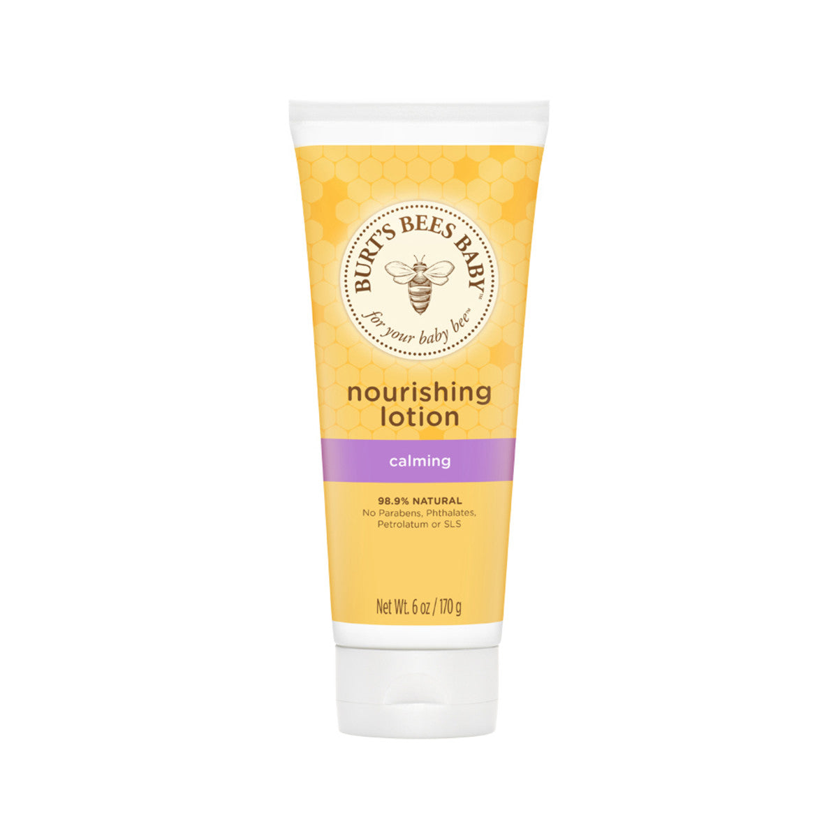 image of Burt's Bees Baby Bee Nourishing Lotion Calming 170g on white background 